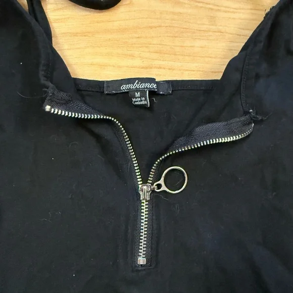 Ambiance & Forever 21 Women Black Bodysuit Trio - Picture 2 of 4